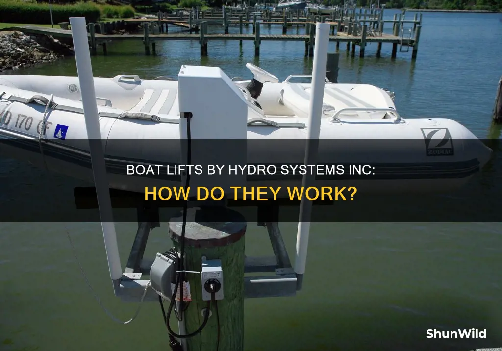 how do boat lifts by hydro systems inc work