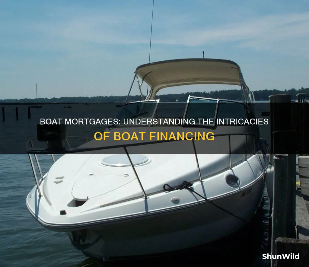 how do boat mortgages work