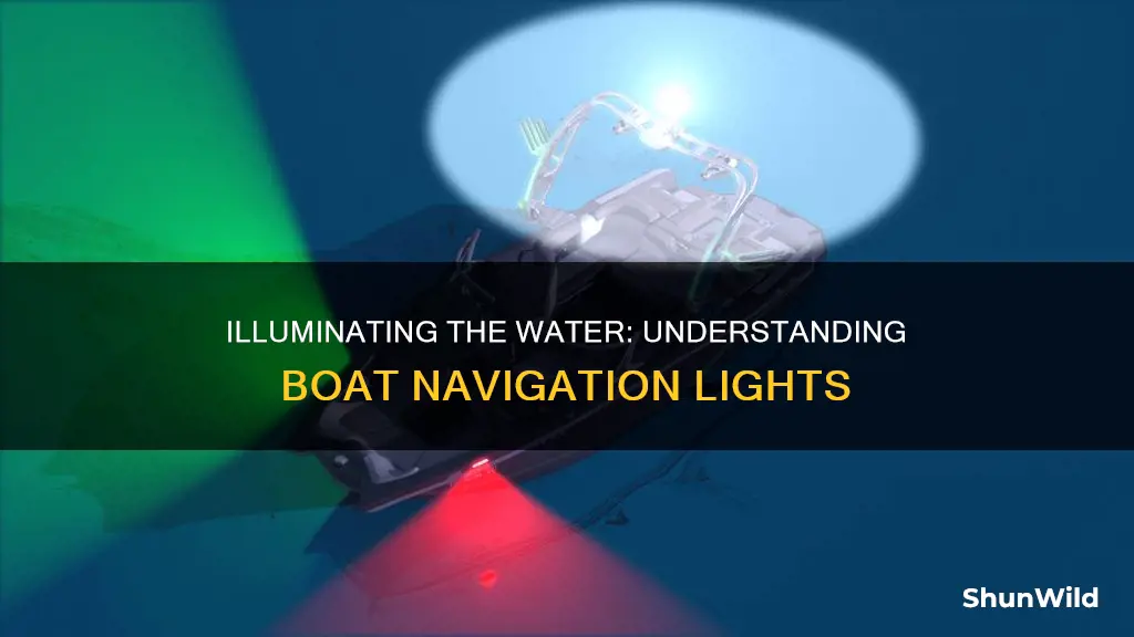 how do boat navigation lights work