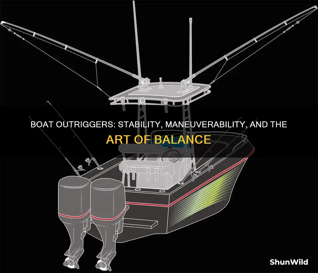 how do boat outriggers work