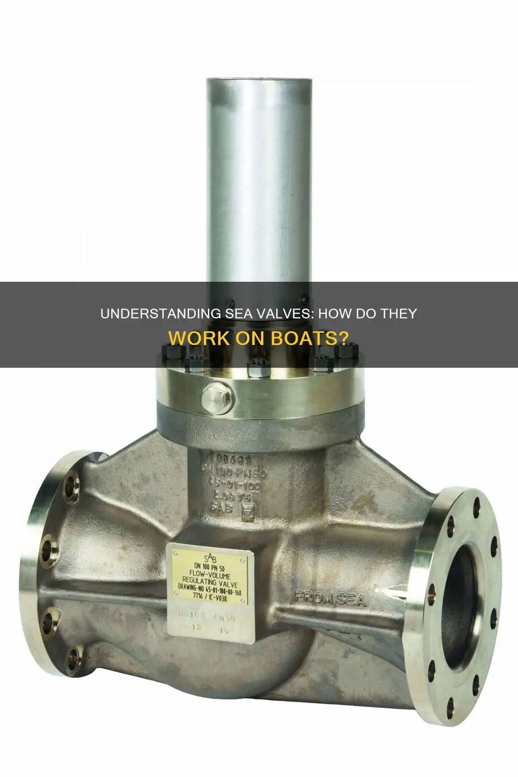how do boat sea valves work