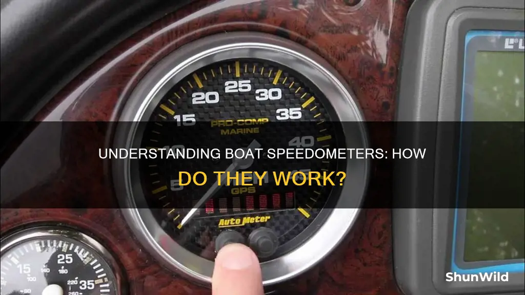 how do boat speedometers work