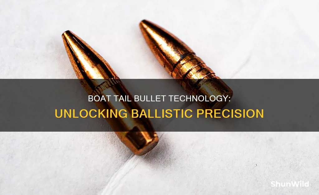 how do boat tail bullets work