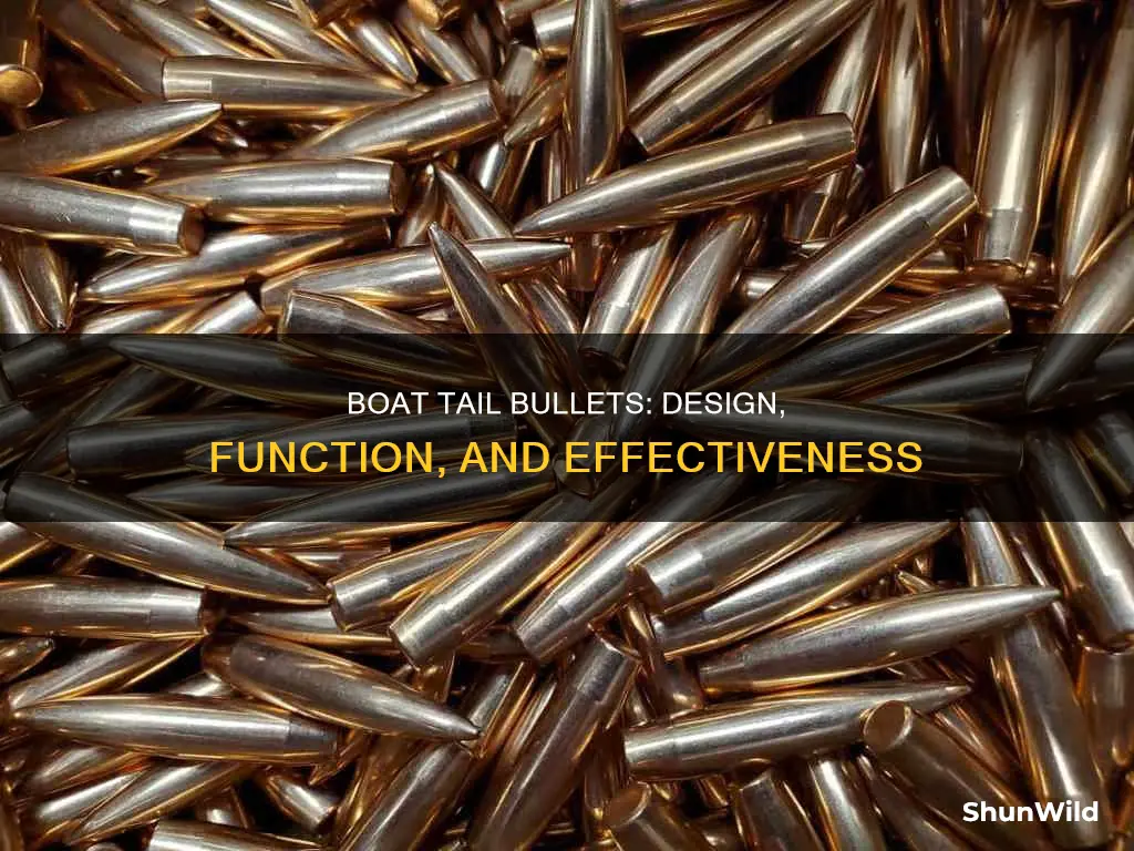how do boat tail bullets work