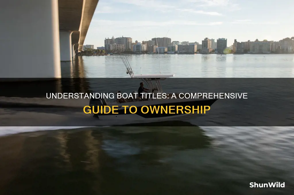 how do boat titles work