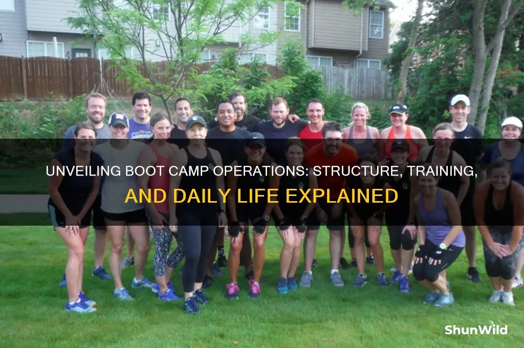 how do boot camps operate