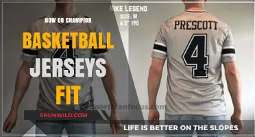 Champion Basketball Jerseys: Sizing and Fit Guide