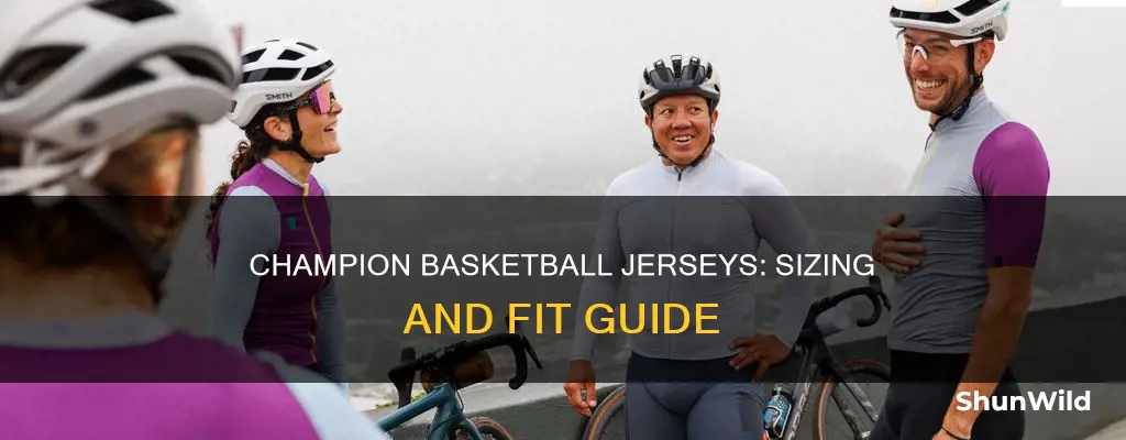 how do champion basketball jerseys fit