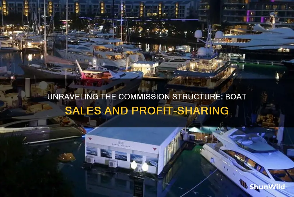 how do commissions work on boat sales