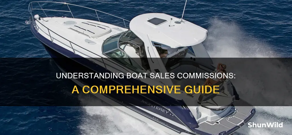 how do commissions work on boat sales