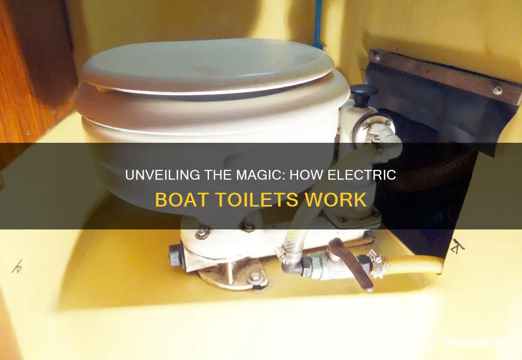 how do electric boat toilets work