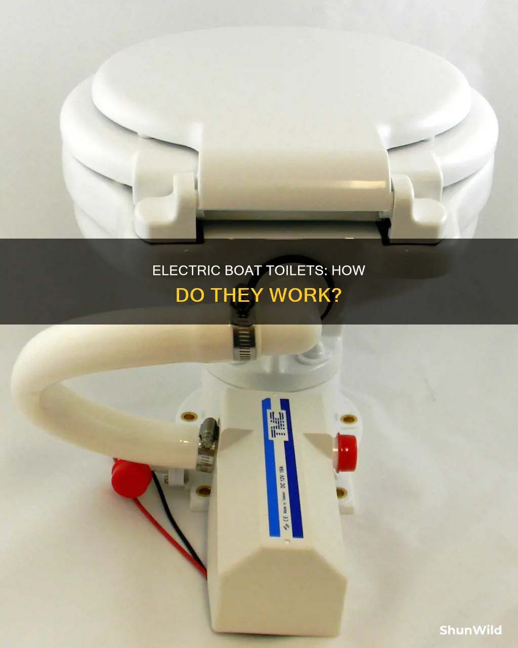 how do electric boat toilets work