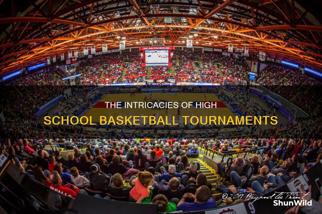 how do high school basketball tournaments work