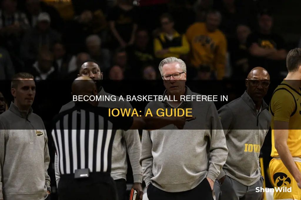 how do i become a basketball referee in iowa