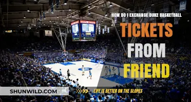 Swapping Duke Basketball Tickets: A Guide for Friends