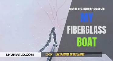 Repairing Hairline Cracks in a Fiberglass Boat