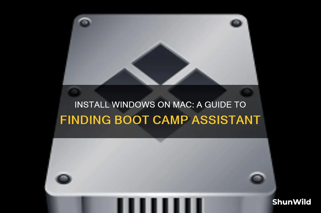 how do i get boot camp assistant on mac