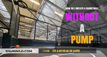 Inflating a Basketball: No Pump, No Problem!