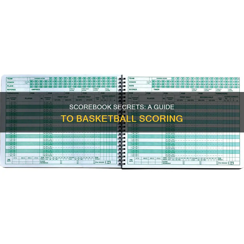 how do i keep a basketball scorebook