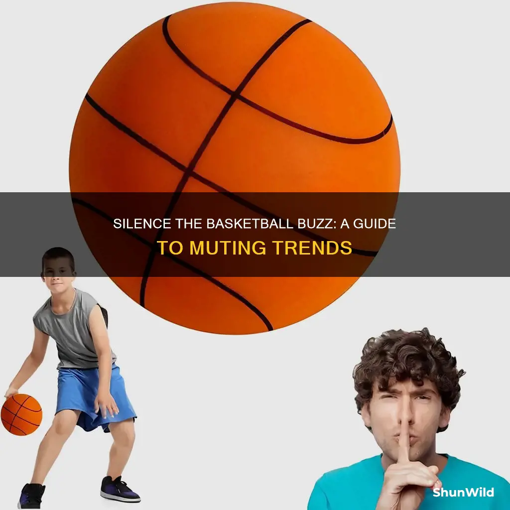 how do i mute basketball trending topics