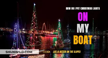 Decorating Your Boat with Christmas Lights: A Festive Guide