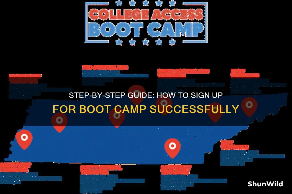 how do i sign up for boot camp