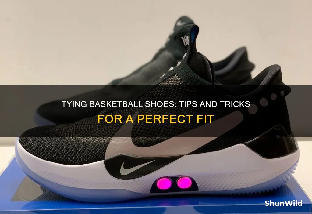 how do i tie my basketball shoes