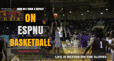 Watching Basketball Replays on ESPNU: A Guide