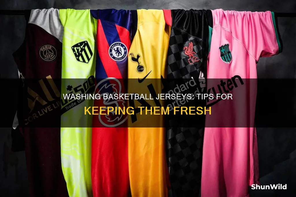 how do i wash basketball jerseys