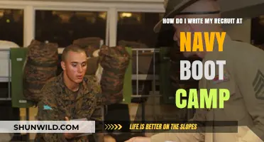 Writing to Your Recruit: A Guide for Navy Boot Camp Communication