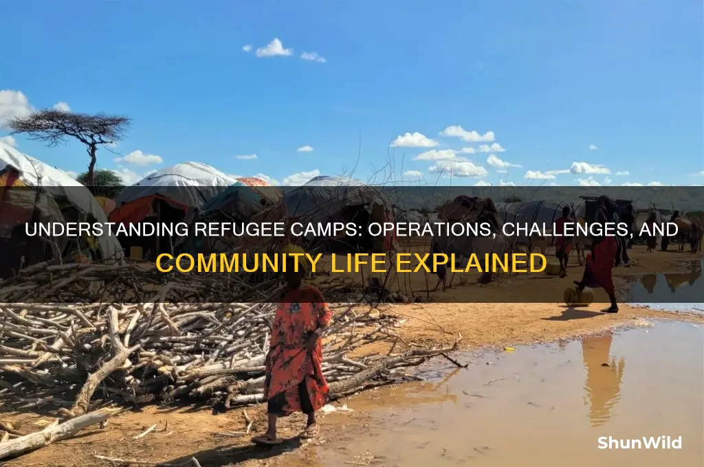 how do refugee camps work