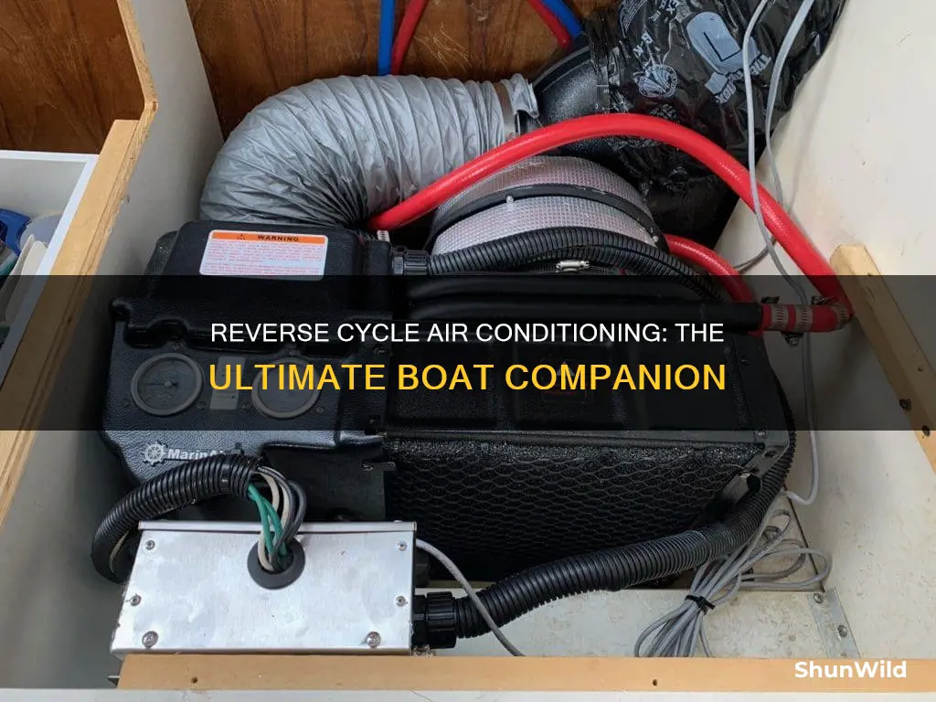 how do reverse cycle air conditioners work on boat