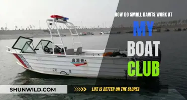 Small Davits: How Do They Work at Boat Clubs?