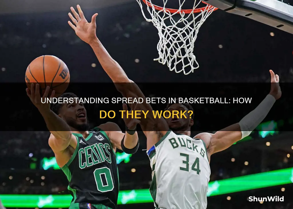 how do spread bets work in basketball