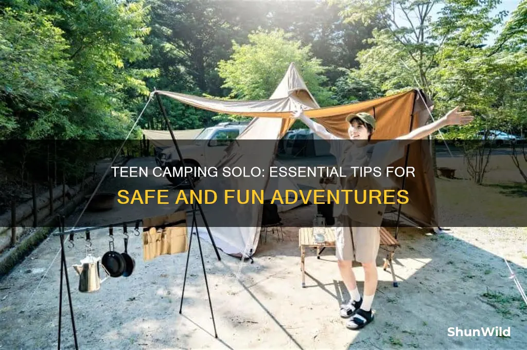 how do teenagers camp aline