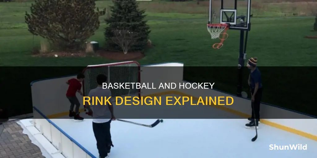 how do the hockey basketball rinks work