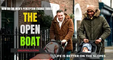 Men's Evolving Perceptions in 'The Open Boat