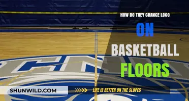 Custom Basketball Court Logos: Installation and Removal Process