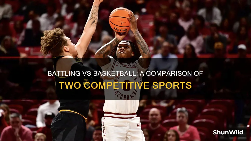 how do they compare battling to basketball