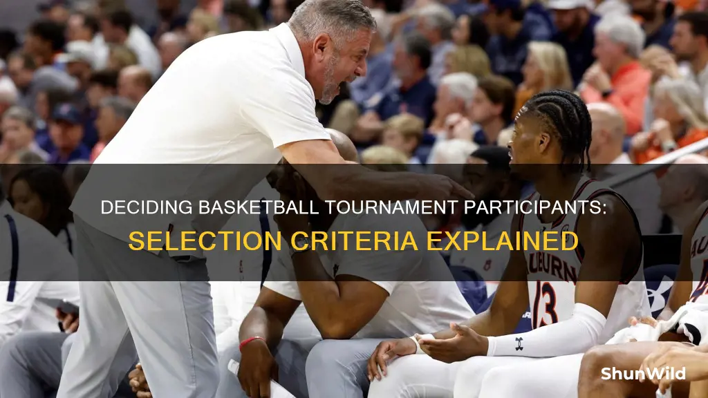 how do they decide who goes to the basketball tournament