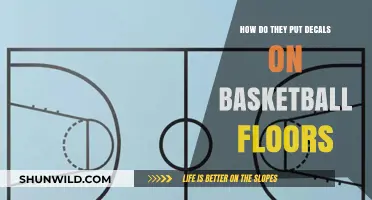 The Art of Basketball Court Decals: How Are They Applied?