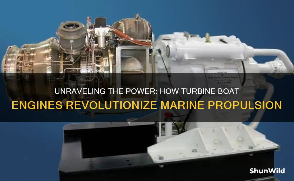 how do turbine boat engines work