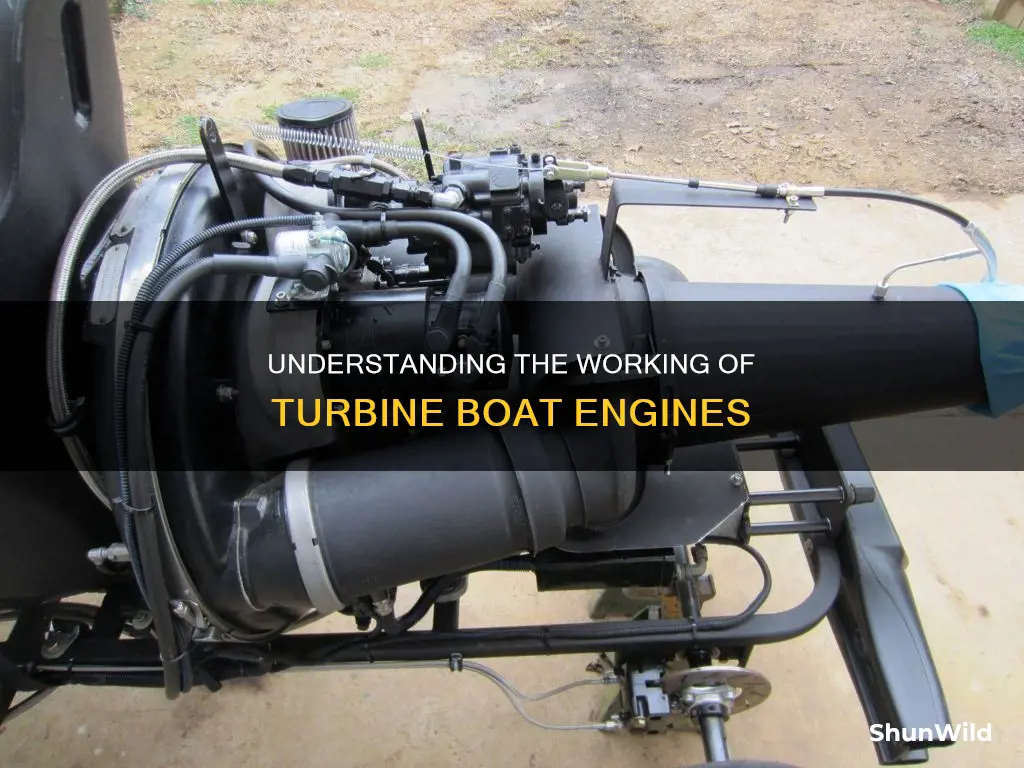 how do turbine boat engines work