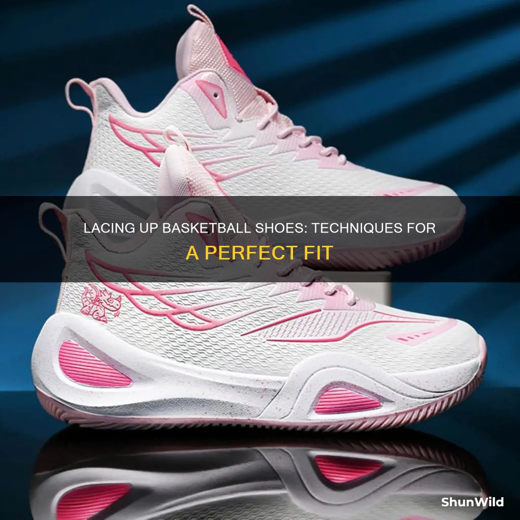 how do u lace up basketball shoes