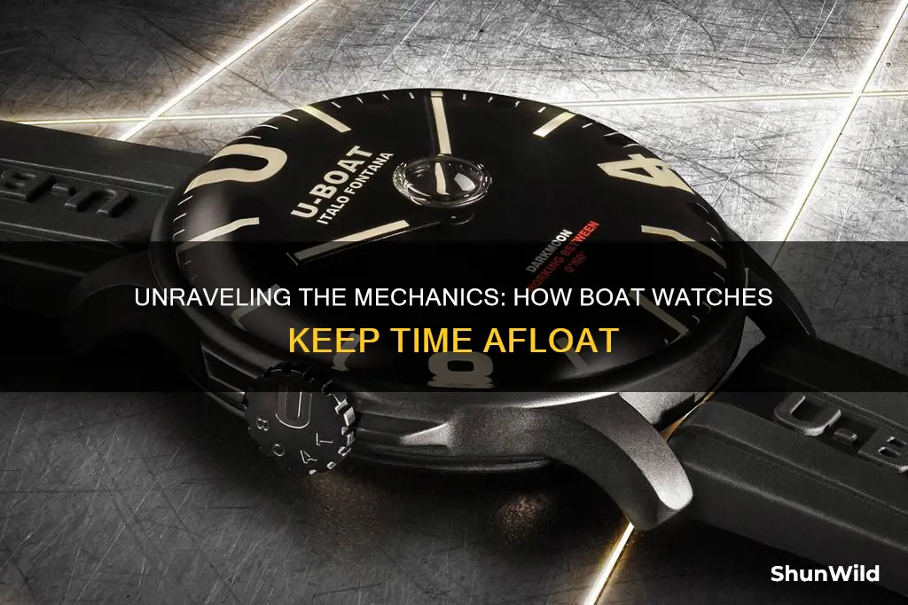 how do watches work on a boat