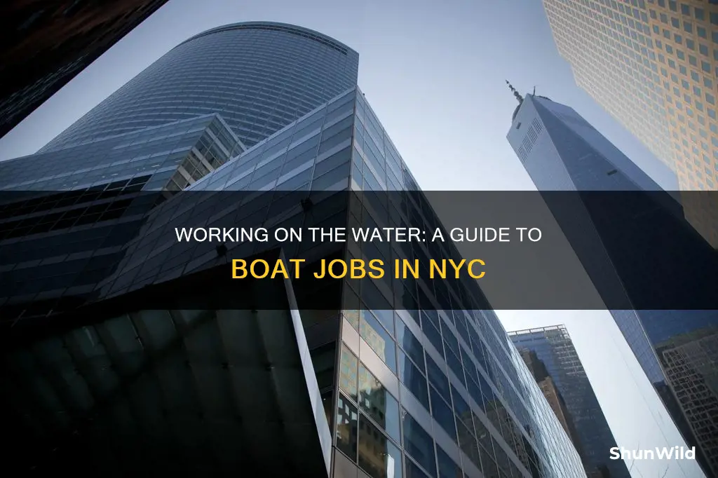 how do work in boat new york