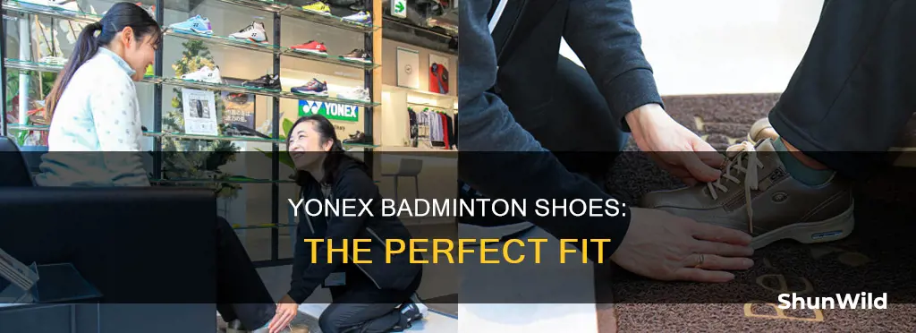 how do yonex badminton shoes fit