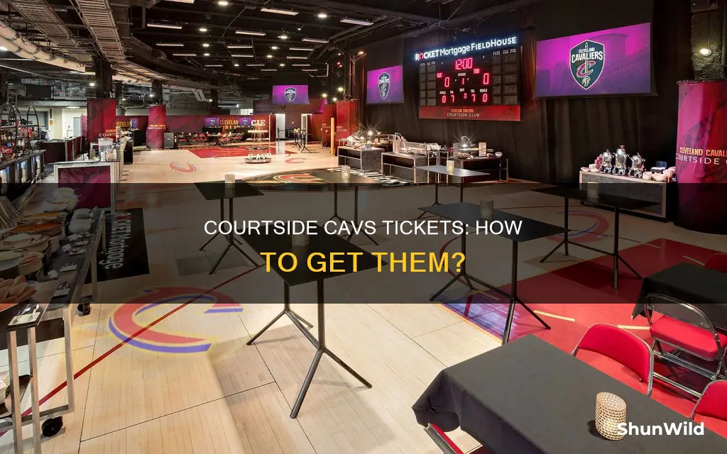 how do you buy courtside basketball tickets for the cavs