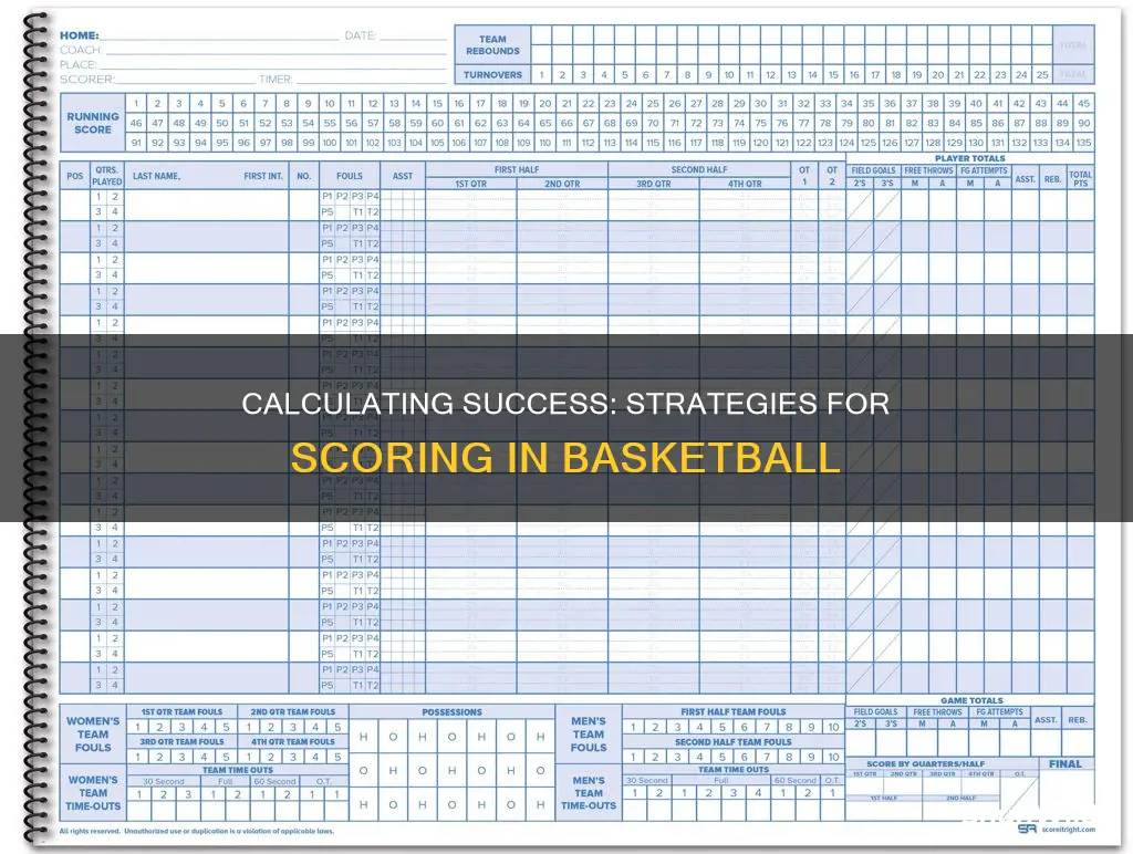 how do you calculate in basketball