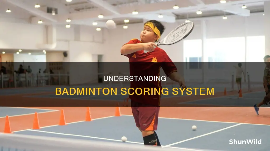how do you call the score for badminton